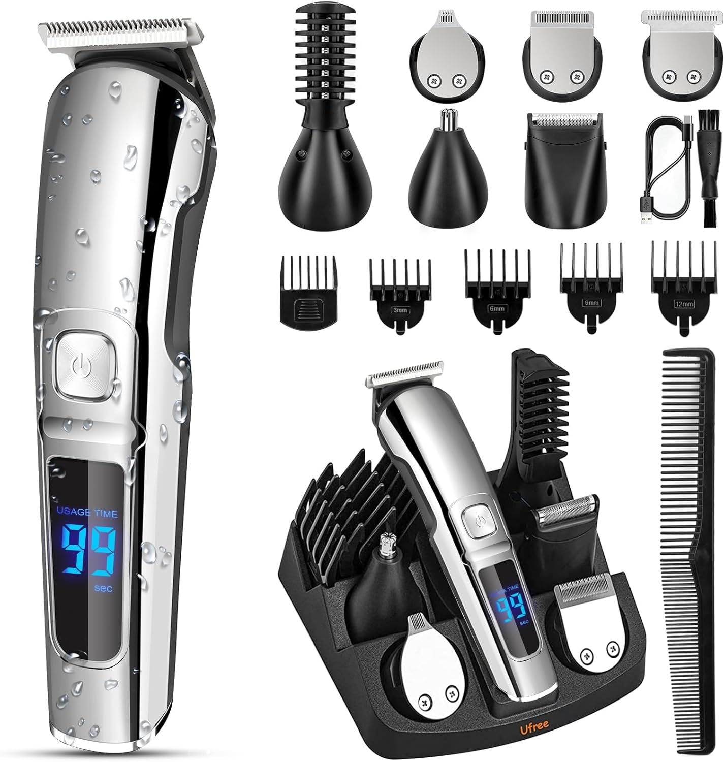 Ufree Beard Trimmer for Men