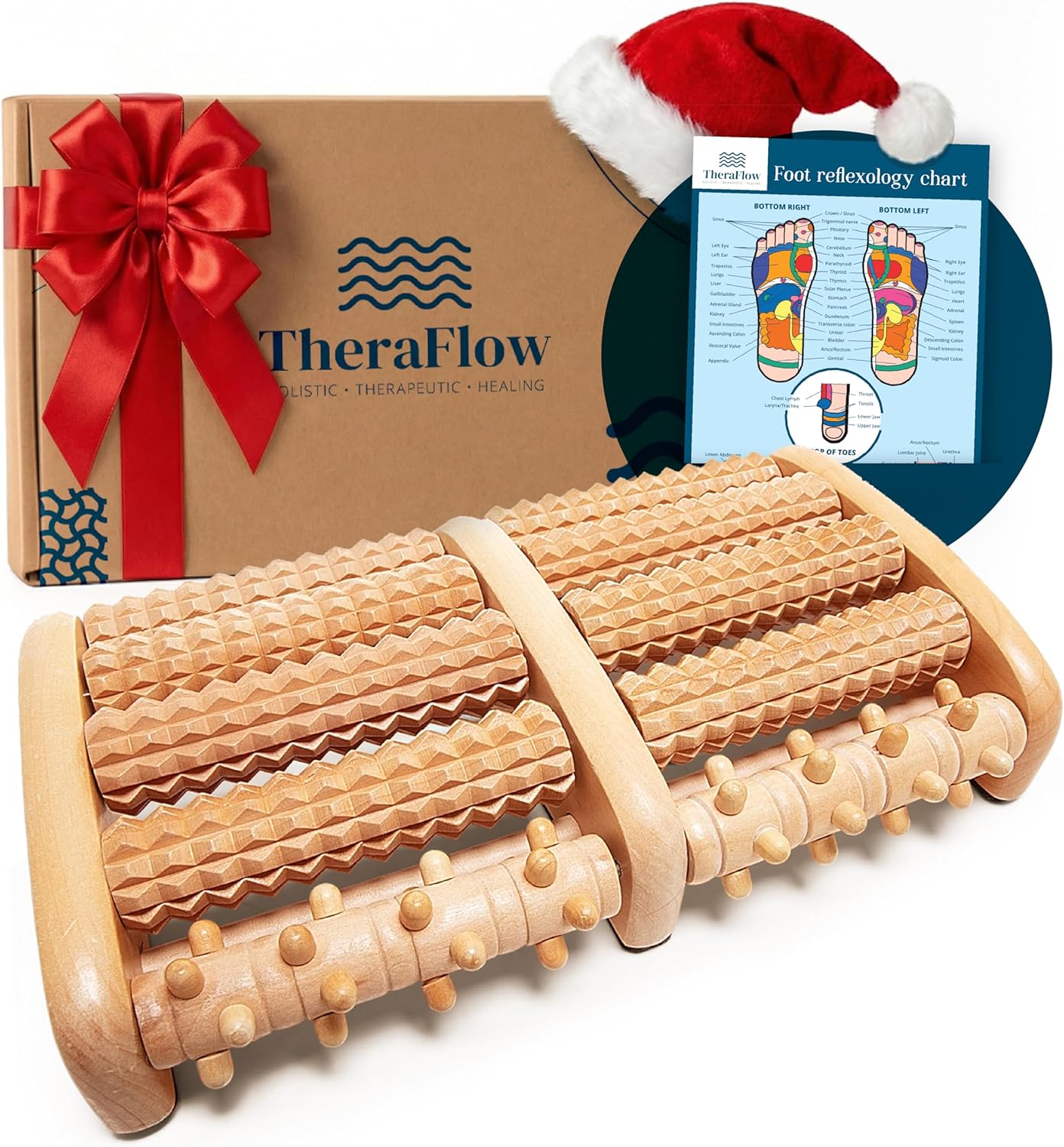 TheraFlow Foot Massager for Neuropathy & Plantar Fasciitis Relief