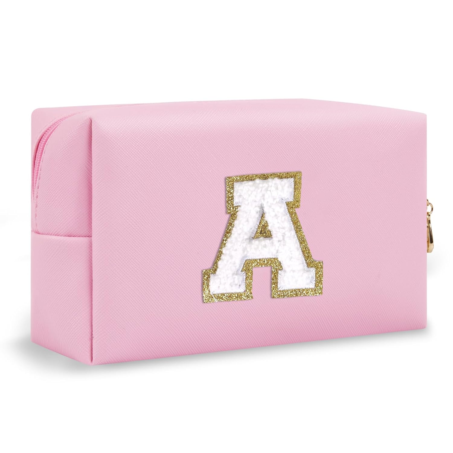 A-Z Preppy Patch Makeup Bag