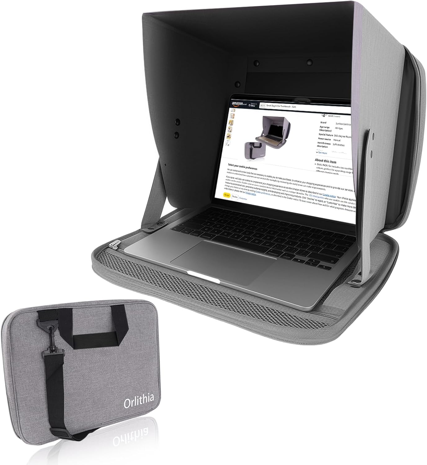 Water Repellent 3-in-1 Laptop Sunshade