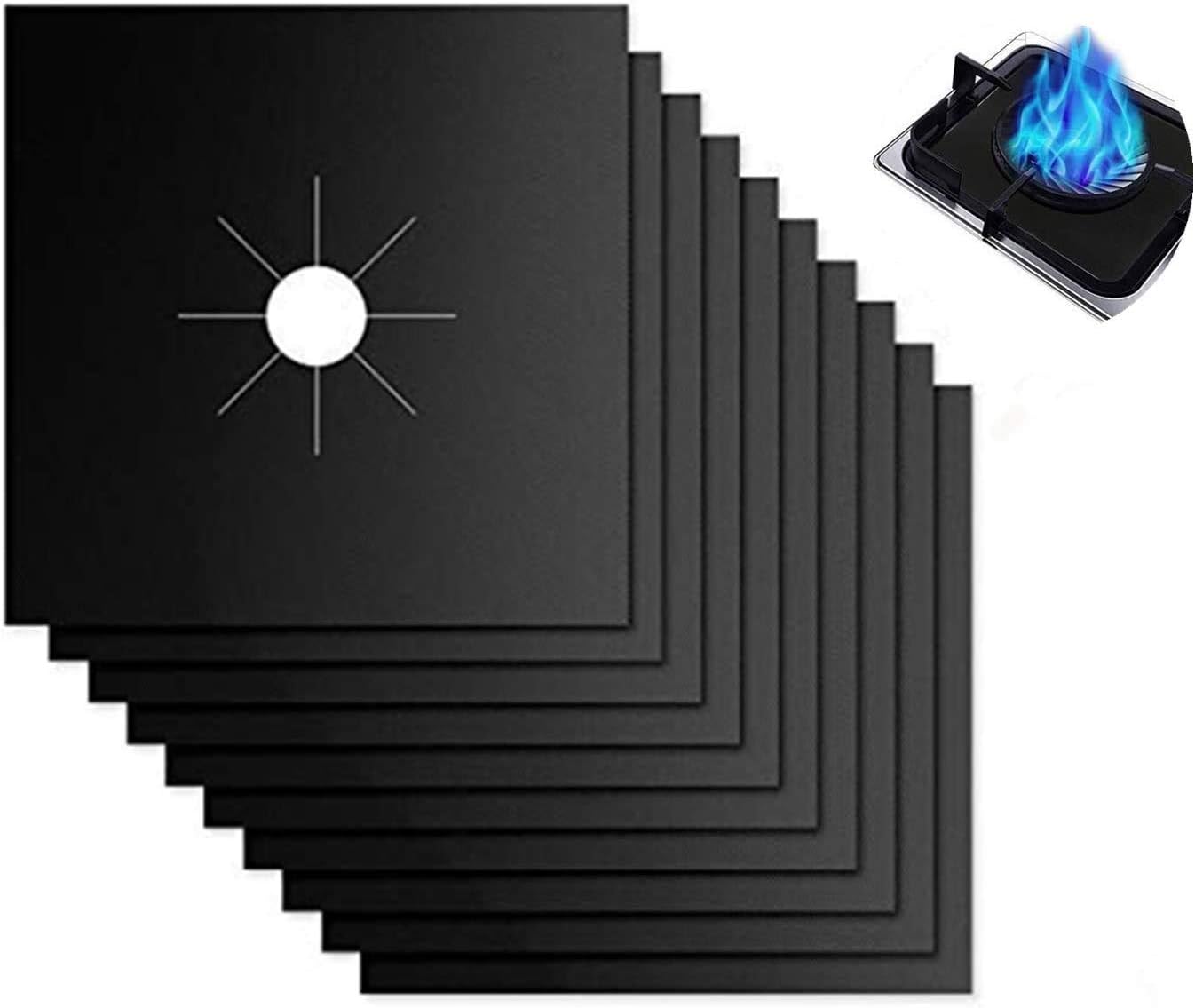 Forlivese Reusable Gas Stove Burner Covers 