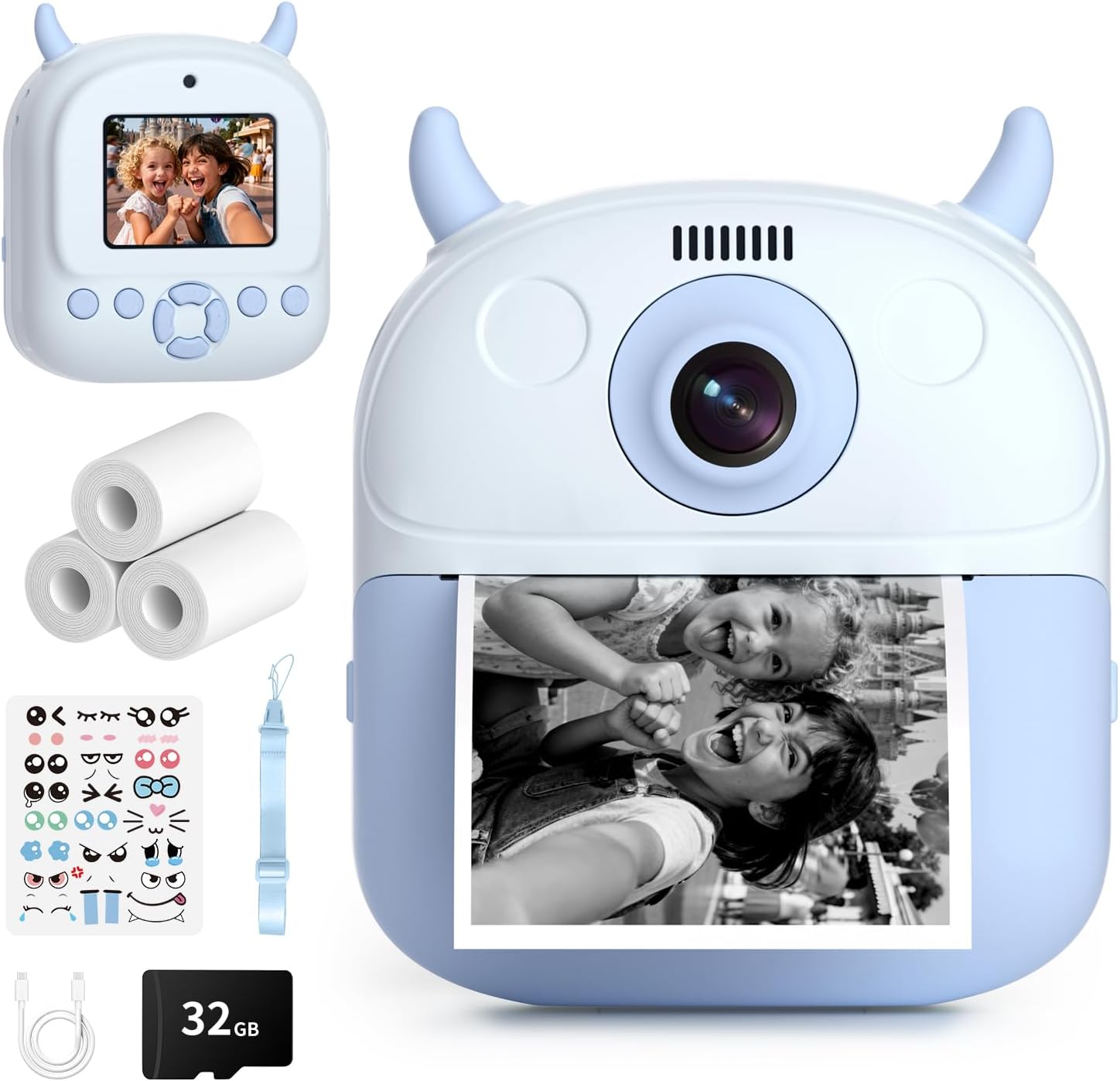 Kids Camera Instant Print