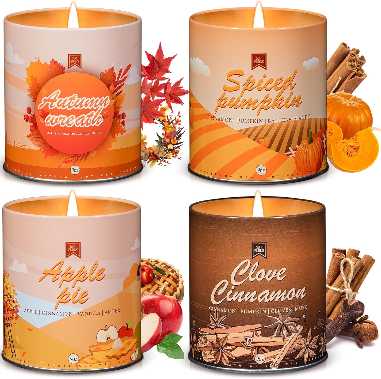 Scented Candle Set