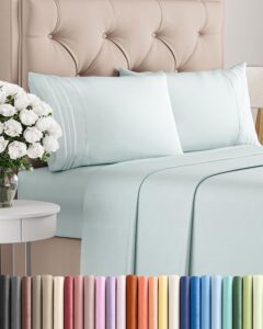 Cal King Size 4 Piece Sheet Set