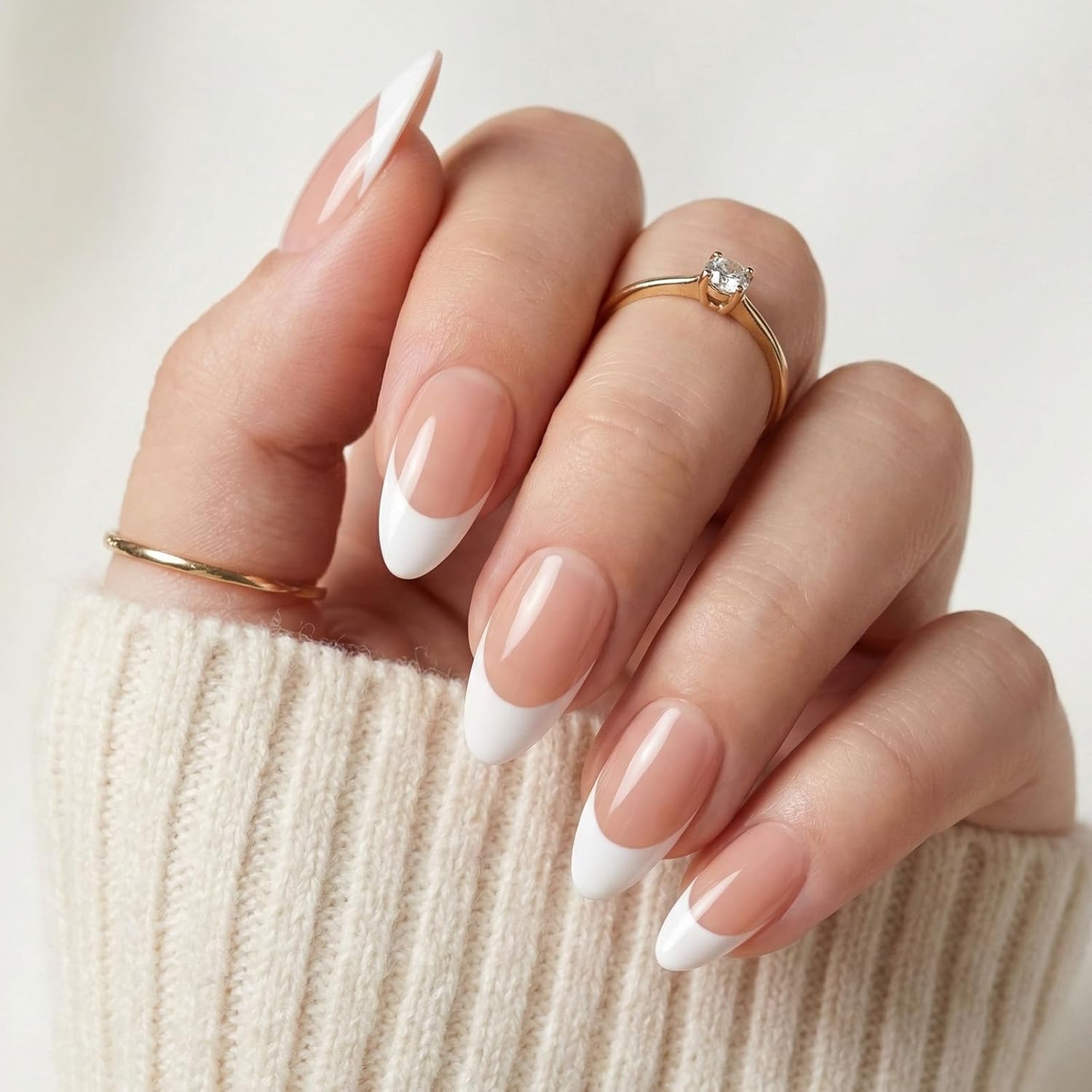 French Tip Press on Nails