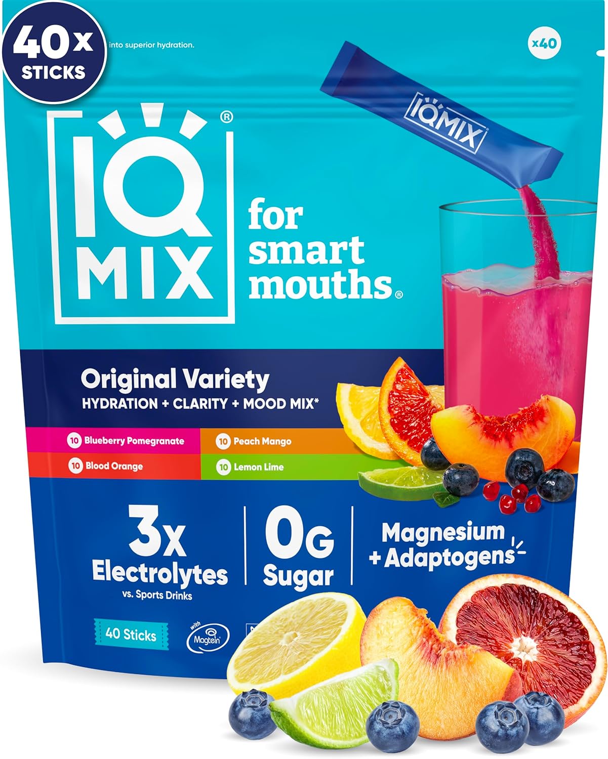 IQMIX Hydration Electrolyte Powder