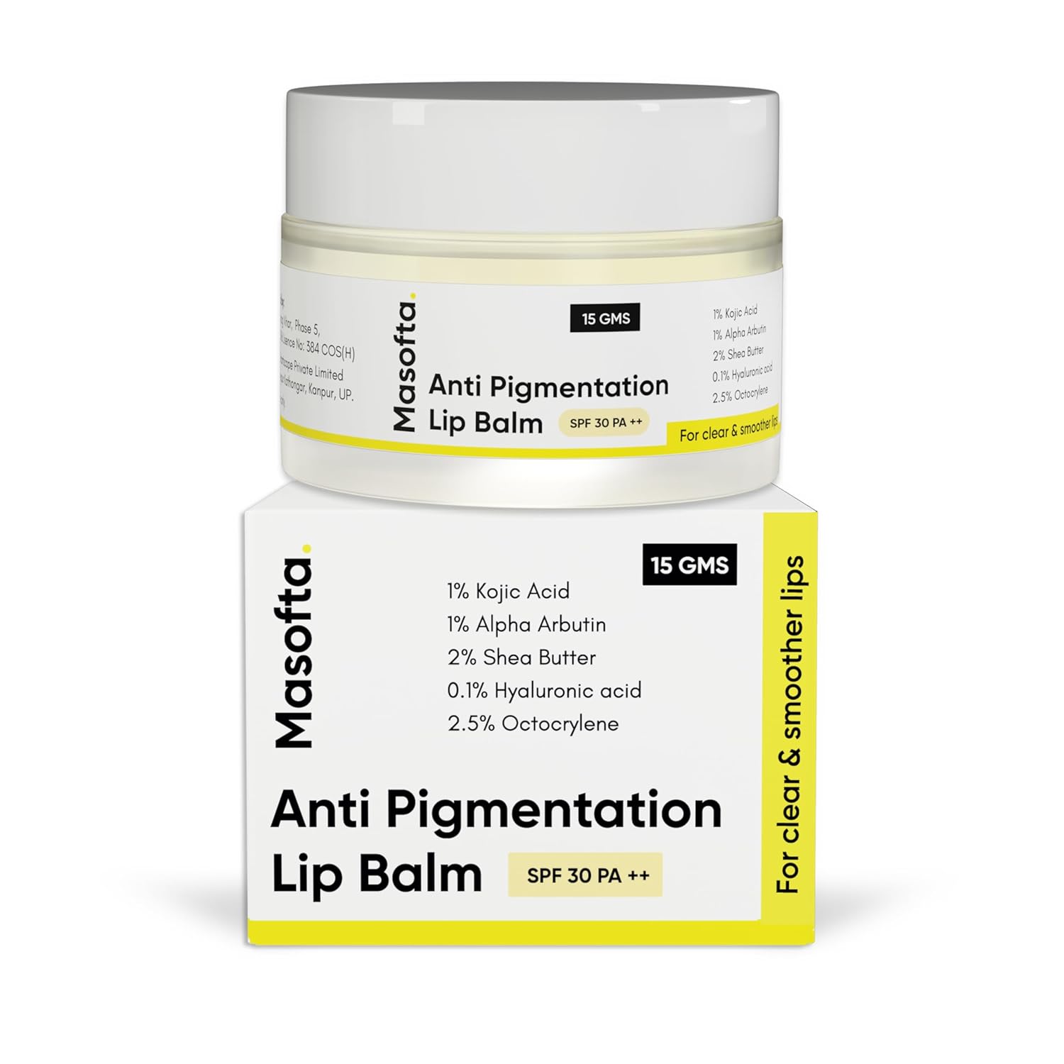 Masofta Shea Butter Lip Balm