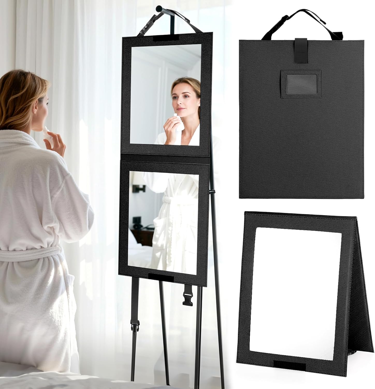 Shinowa Foldable Portable Full Length Mirror