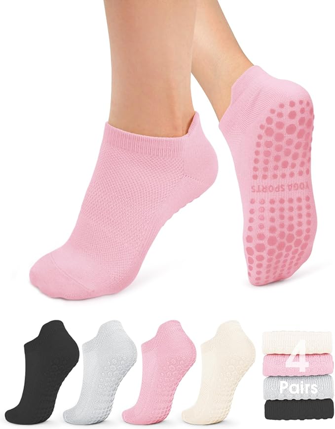 yeuG Pilates Socks for Women