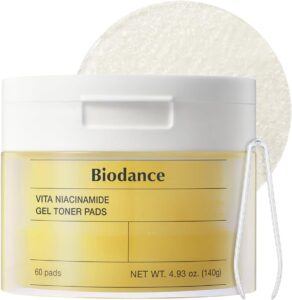 Biodance Vita Niacinamide Gel Toner Pads