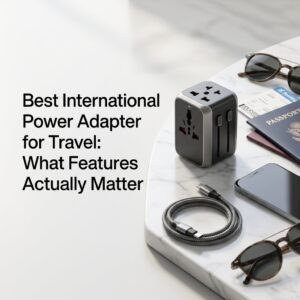 Best International Power Adapter for Travel: What Features Actually Matter