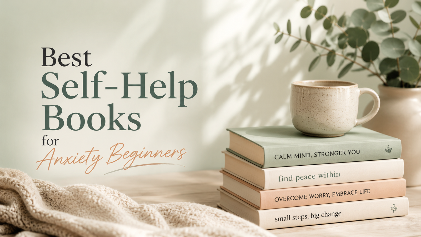 Best Self-Help Books for Anxiety Beginners