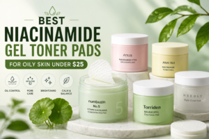 Best Niacinamide Gel Toner Pads for Oily Skin Under $25