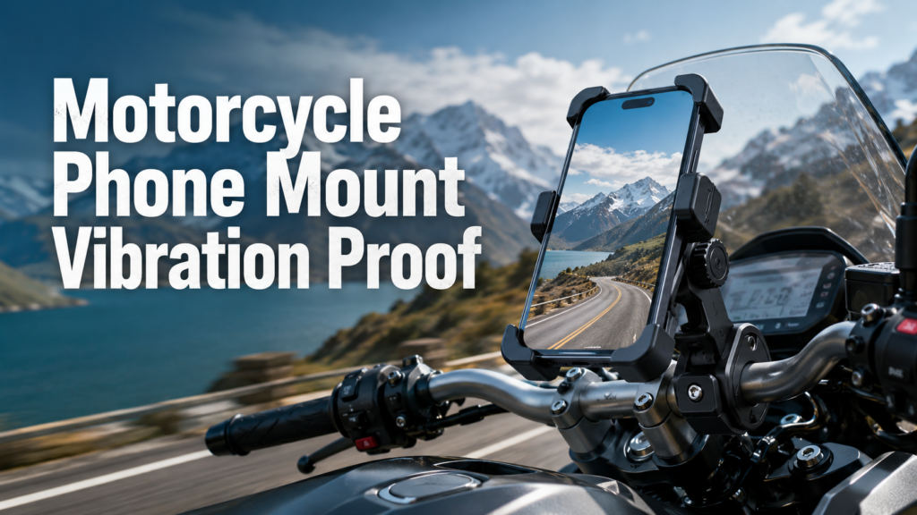 Motorcycle Phone Mount Vibration Proof