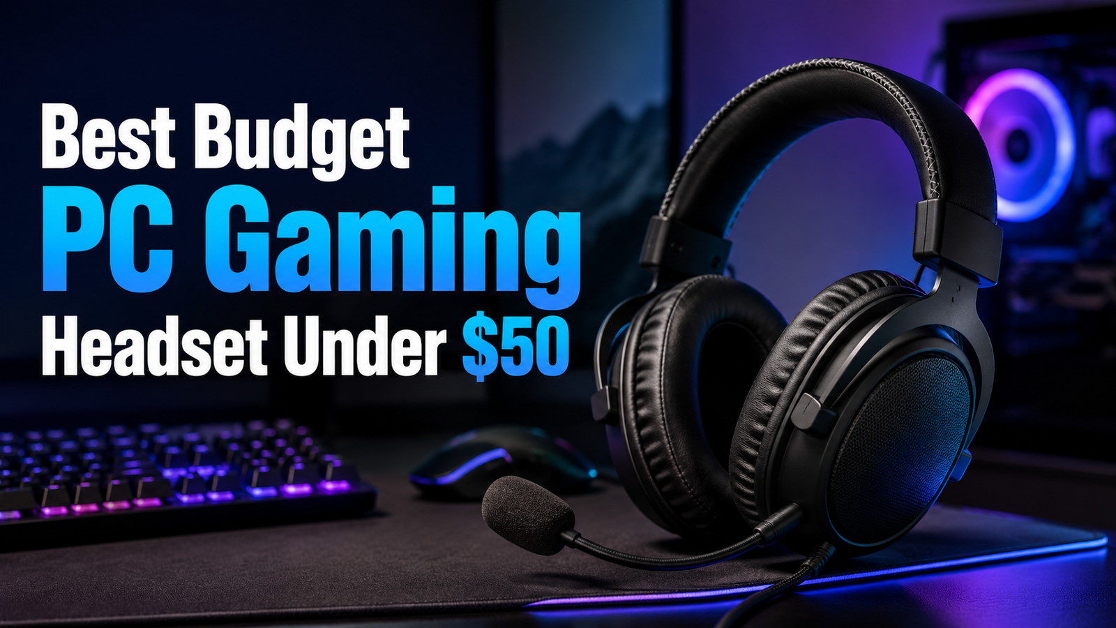 Best Budget PC Gaming Headset Under $50: The Simple Buying Guide