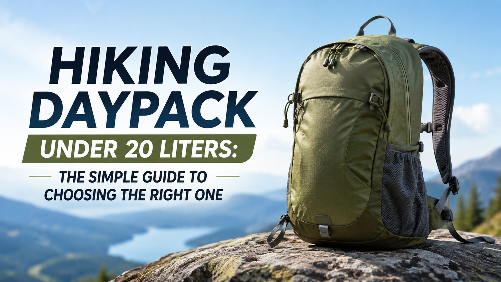 Hiking Daypack Under 20 Liters: