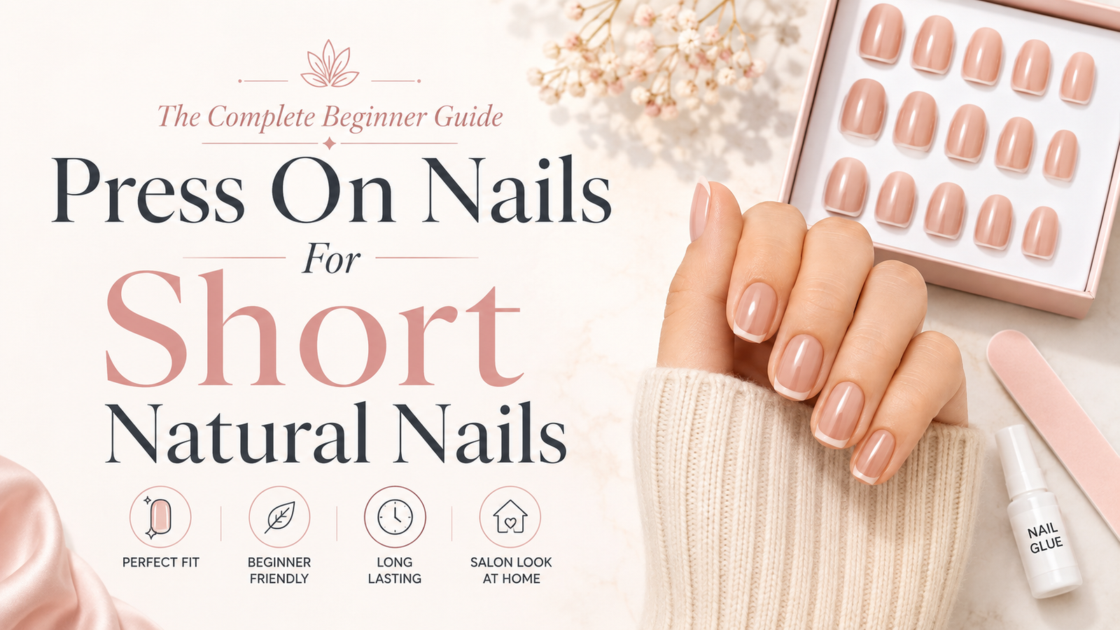 Press On Nails For Short Natural Nails: Complete Guid