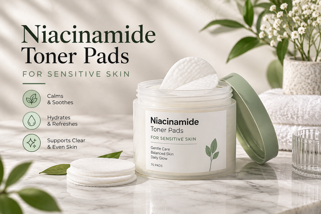 Niacinamide Toner Pads For Sensitive Skin: The Complete Guide