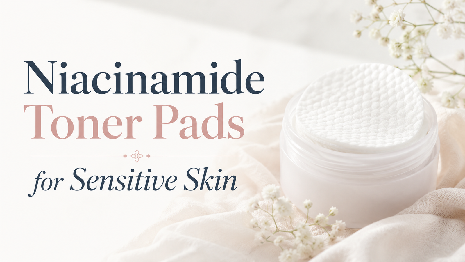 Niacinamide Toner Pads For Sensitive Skin: The Complete Guide