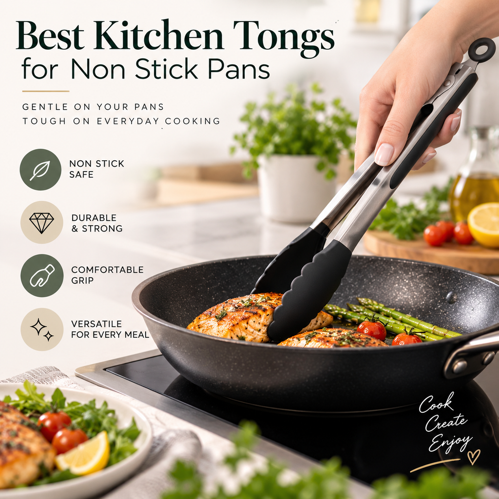 Best Kitchen Tongs for Non Stick Pans: A Simple Buying Guide