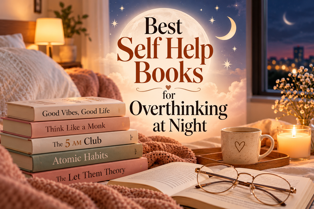 Best Self Help Books for Overthinking at Night